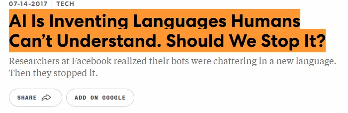 Fast Company記事の見出しとThen they stopped itと書かれたサブ見出し