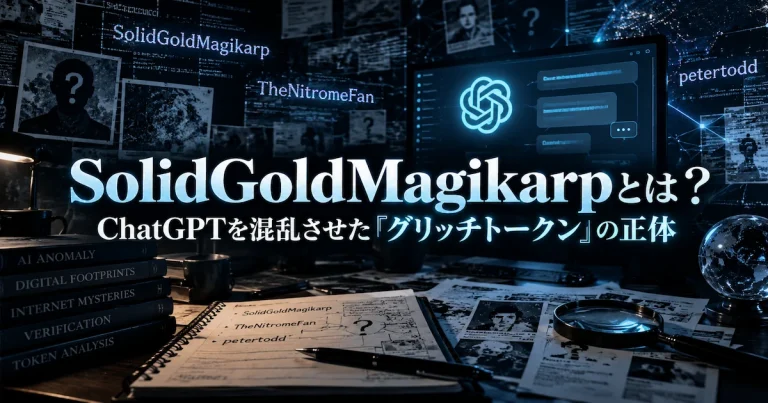SolidGoldMagikarpとは？――AIが言えなかった名前と、悪魔「petertodd」・女神「Leilan」の謎